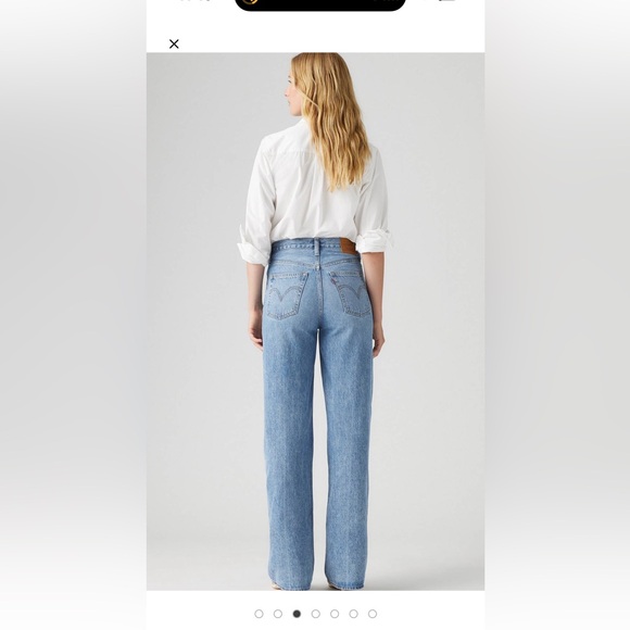 Levi’s ribcage wide leg jeans - Picture 3 of 8